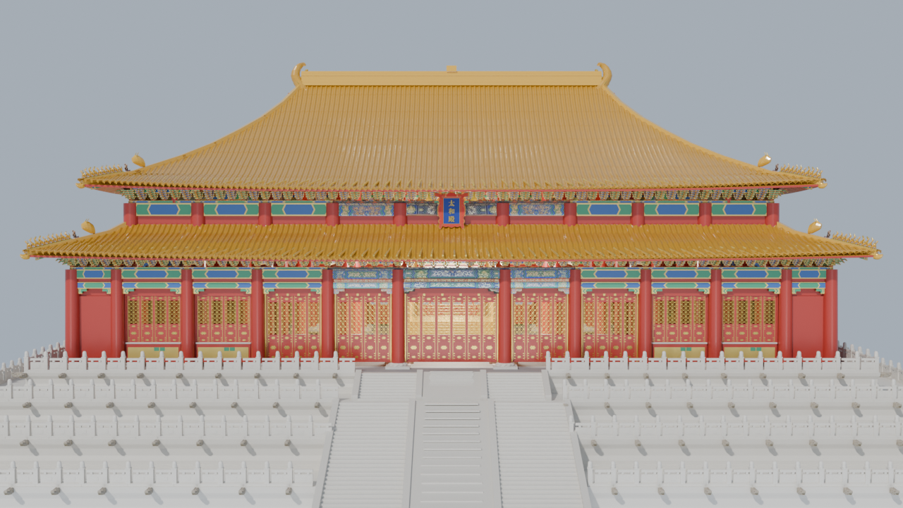 整殿正面